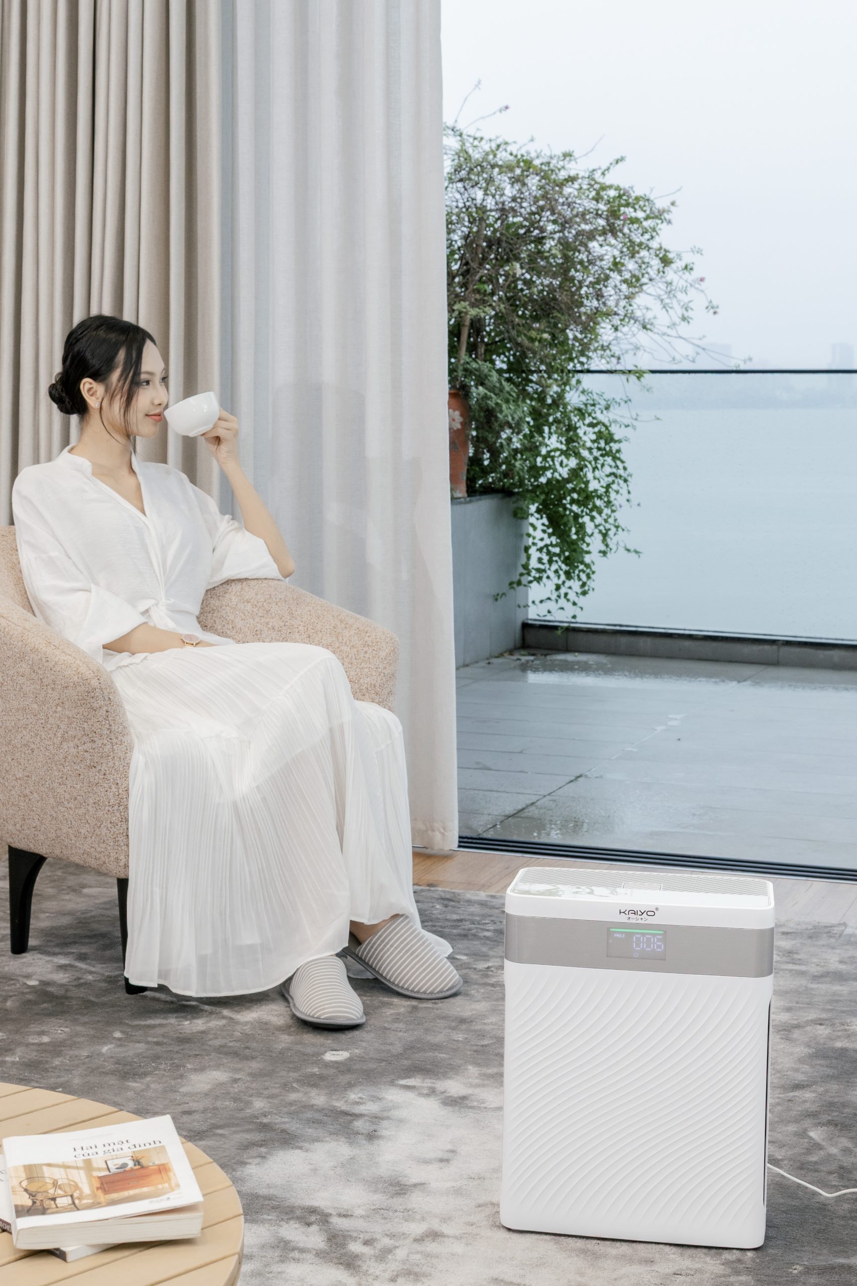 MÁY LỌC KHÔNG KHÍ 4 LỚP KAIYO